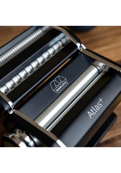 Marcato Design Atlas Plus İtalyan Makarna Makinesi Siyah Renk Siyah