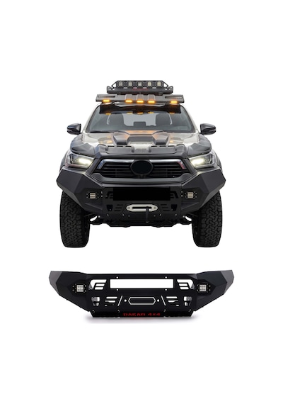 Toyota Hilux 2020-2026 Uyumlu Araca Özel Dakar Ön Tampon