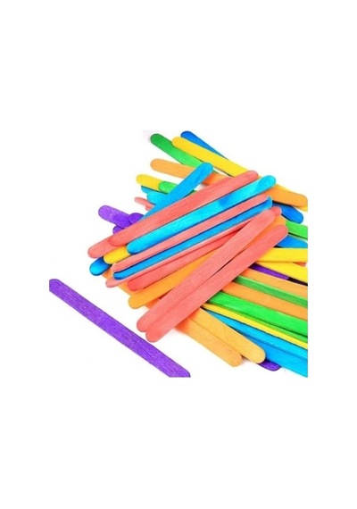 Ticon Renkli Dil Çubuğu Dar 50li - 2 Paket