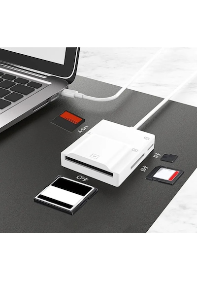 Zr780 Nk-3057h Type-c 3.0 4 İn 1 Card Reader Evimdeyokyok