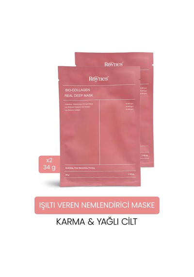 Royues Kolajen Yüz Maskesi 2'li