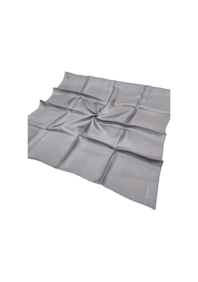 Armine Düz İpek Eşarp - 25 Füme Twill - 25 Füme