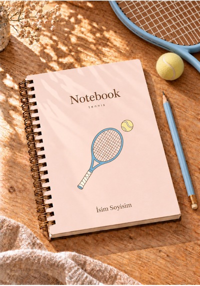 Tennis Temalı Sporcu Özel Seri Kişiselleştirilebilir Tasarım A5 Metal Spiralli Çizgisiz Karton Kapak Tennis Temalı Sporcu Özel Seri Kişiselleştirilebilir Tasarım Temalı Defter Çok Renkli Tennis Temalı Sporcu Özel Seri Kişiselleştirilebilir Tasarım A5 Metal Spiralli Çizgisiz Karton Kapak Tennis Temalı Sporcu Özel Seri Kişiselleştirilebilir Tasarım Temalı Defter Çok Renkli