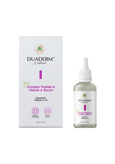 Duaderm Kırışıklık Karşıtı Complex Peptide Ve Vitamin A Serum, 30 Ml Sku: Smg8690010452993