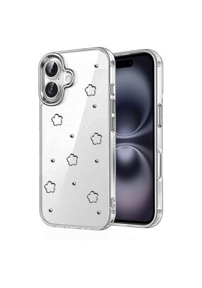 Apple iPhone Uyumlu  17 Uyumlu Fiyonk Desenli Kapak - Desen 2