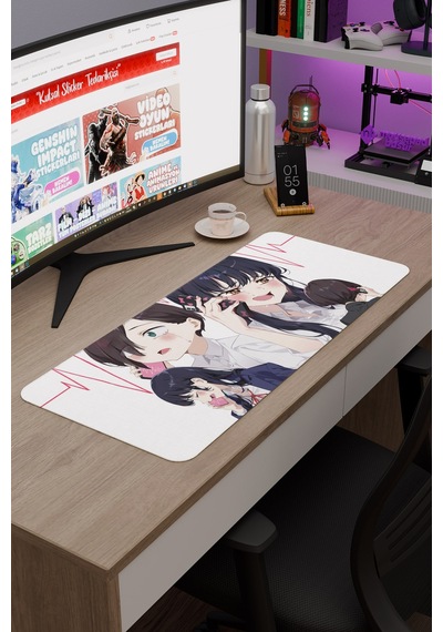 Boku No Kokoro No Yabai Yatsu Anime V5 - 70x30 Xl Gaming Kauçuk Kaymaz Taban Mouse Pad Fare Altlığı