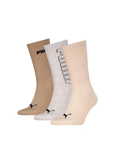 Puma Unisex Çorap 3lü Paket 938564 01 Kahverengi