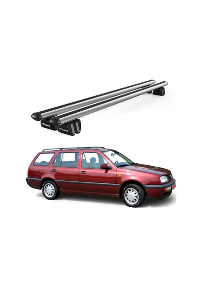 Pençe Volkswagen Golf Iıı 1991-1999 Uyumlu Gri Ara Atkı Port Bagaj Tavan Barı