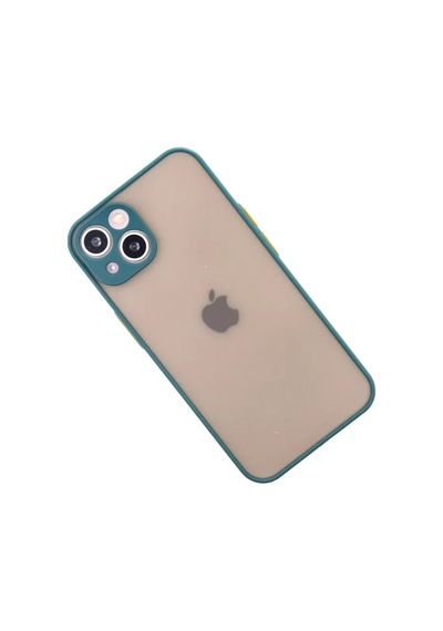 Newface Apple İphone 14 Kılıf Montreal Silikon Kapak - Yeşil