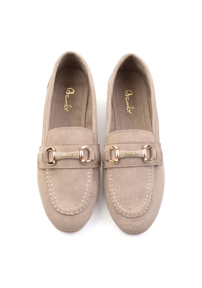 Vizon Kadın Loafer Ayakkabı K01542380772
