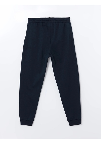 LC Waikiki Lcwaıkıkı Classic Lacivert Beli Lastikli Erkek Kalın Jogger Eşofman Altı Navy