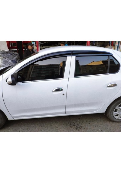 Renault Clio 3 Symbol Krom Cam Çıta 4 Prç P.çelik 2005-2012 Arası