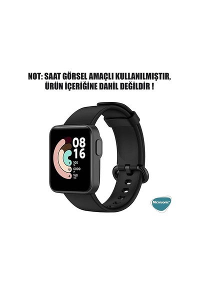 Xiaomi Mi Watch Lite Kordon, Silicone Sport Band Lacivert Çok Renkli