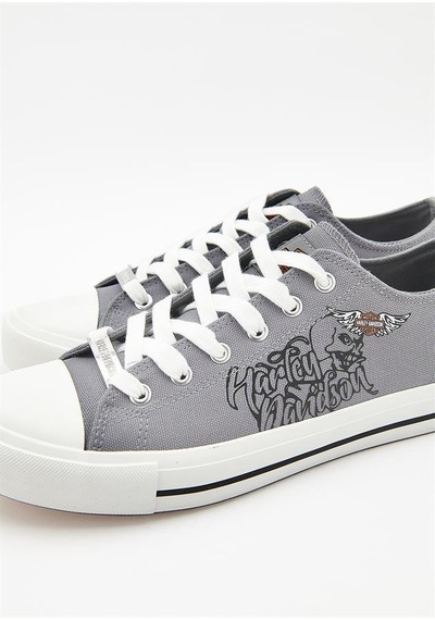 Harley Davidson 023m100354 Pomona Grey Erkek Sneaker Gri