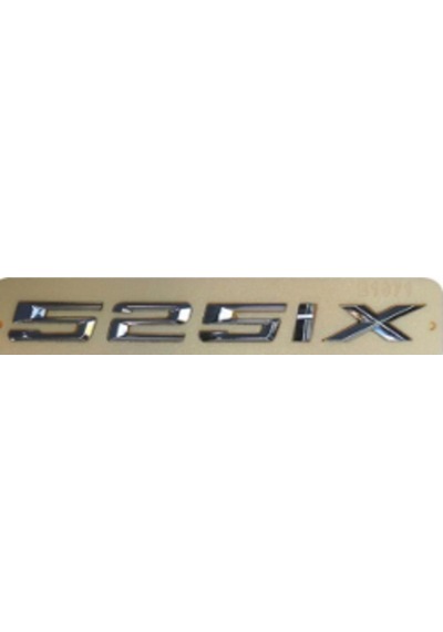 525ix Krom Bagaj Yazısı 3a 3d 3abs