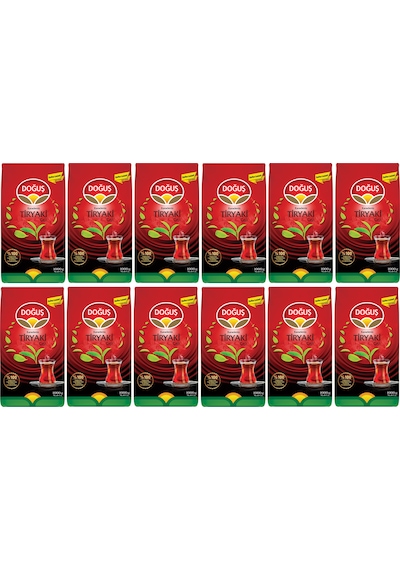 Doğuş Karadeniz Tiryaki Çayı 12x1 Kg