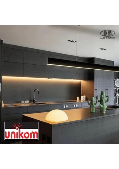 Unikom Mutfak Tezgah Altı Dekoratif Led Aydınlatma Armatür 50 Cm On-off Tuşlu Gün Işığı Gün Işığı Diğer