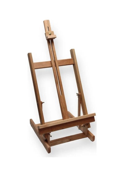 Gvn Art Vernikli Ahşap Masaüstü Şövale 75 Cm