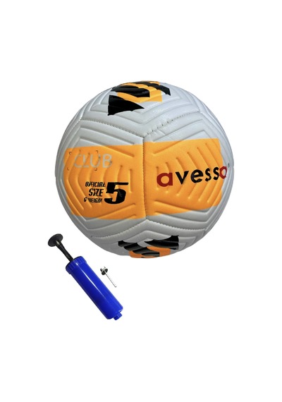 Avessa Ft-400 4 Astar No:5 Strike Soccer Ball Futbol Topu Sarı Beyaz - Sarı