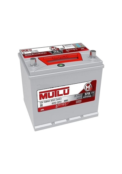 D23.60.052.c - Sfb Seri 2 Japon Jıs Tipi Starter Akü 232 173 225 Mm 60ah 520 A En 550 A Sae - Mutlu Akü