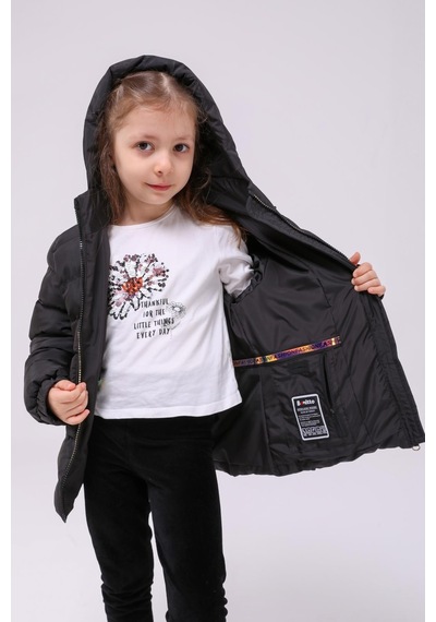 Kız Çocuk Mevsimlik Mont 51295 Siyah