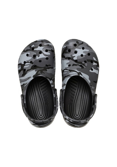 Crocs Classic Camouflage Çocuk Terlik Siyah