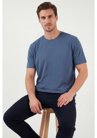 Buratti Erkek T Shirt 5902985 İndigo İndigo