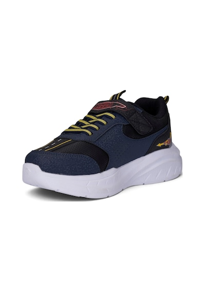 Nstil Günlük Erkek Çocuk Spor Ayakkabı Cırtlı Lastik Bağcık Garaj Detaylı Taban Rahat Sneaker 58272 Lacivert