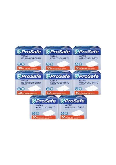 Prosafe Hasta Alt Açma Yatak Koruyucu Örtü 60 90cm 240 Adet 8pk 30