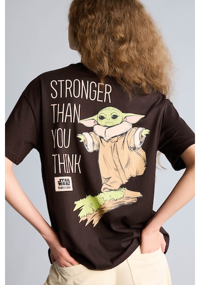 Defacto Oversize Kahverengi Kadın T-shirt H1073ax/bn207 Defacto Oversize Kahverengi Kadın T-shirt H1073ax/bn207