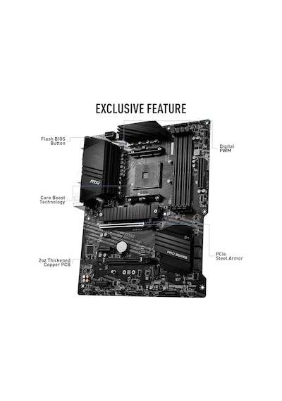 Msı B550-a Pro Amd Am4 Ddr4 Atx Anakart