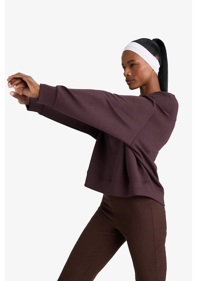 Defacto Defactofit Oversize Geniş Kalıp Bisiklet Yaka Modal Sporcu Sweatshirt E8954ax25aubn340 Kahve Defacto Defactofit Oversize Geniş Kalıp Bisiklet Yaka Modal Sporcu Sweatshirt E8954ax25aubn340 Kahve