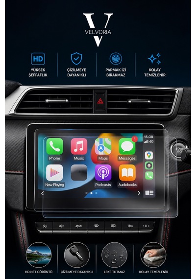 Mg Zs Ev Facelift 2021 2022 2023 10,1 İnç Navigasyon Nano Anti Broken Ekran Koruyucu