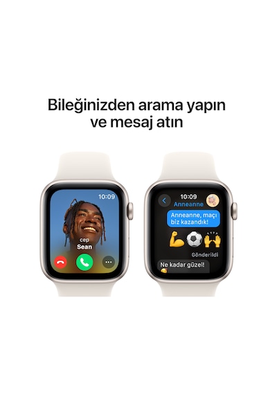 Apple Watch SE GPS + Cellular 40 MM Alüminyum Kasa Spor Kordon S/M Akıllı Saat (Apple Türkiye Garantili)
