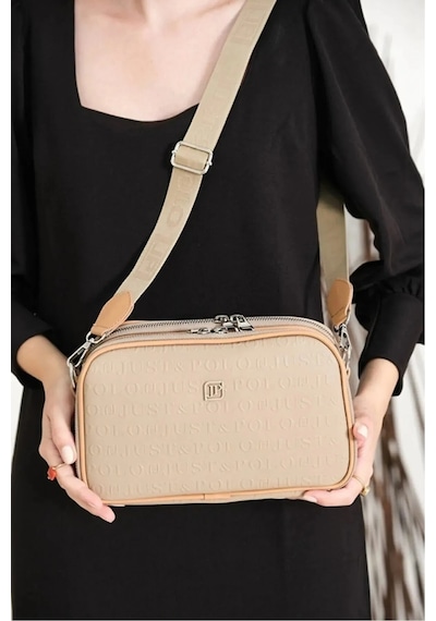 Just Polo Günlük Kombinlere Uygun Kadın Omuz Çantası 6011mh Kum Camel