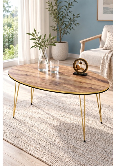 Odera Ceviz Oval Çekmeceli Orta Sehpa Siyah- Detaylı Metal Ayaklı İskandinav Modern Salon Sehpası Diğer Odera Ceviz Oval Çekmeceli Orta Sehpa Siyah- Detaylı Metal Ayaklı İskandinav Modern Salon Sehpası Diğer
