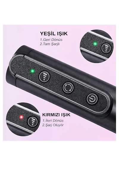 Şarjlı Kablosuz Elektrikli Tırnak Törpüsü Profesyonel Manikür Pedikür Cihazı