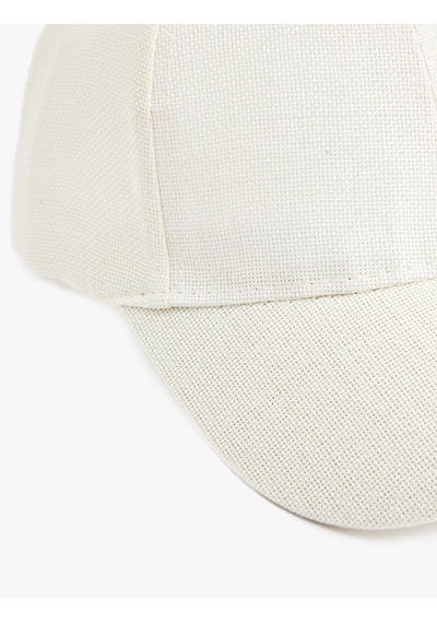 Koton Basic Kep Şapka Ekru 6sak40014aa