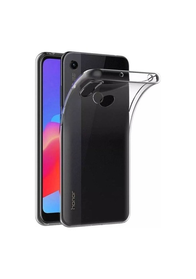 Huawei Y6S 2019 Uyumlu Şeffaf Silikon Kılıf - Kamera Korumalı Esnek Tam Koruma Kapak