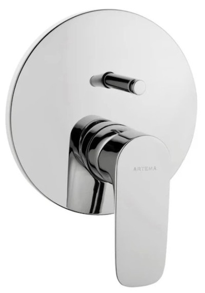 A42251 X-line Ankastre Banyo Bataryası Sıva Üstü Krom