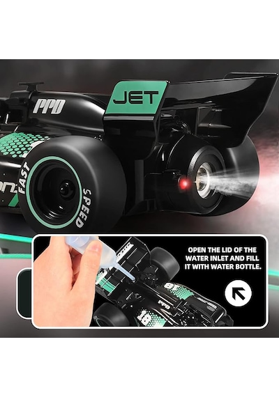 Drift Go Spray Racing Uzaktan Kumandalı Formula Yarış Arabası 1:18