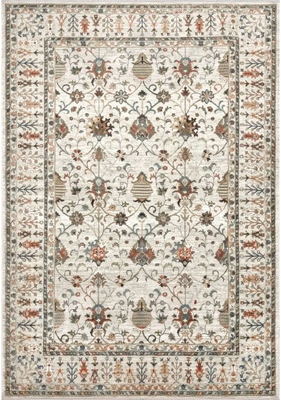Bahariye Etnik Et07 Krem Halı