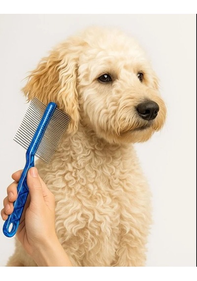 Mucit Home Çift Taraflı Kıtık Açıcı Tarak Kedi Ve Köpekler Için Tüy Açıcı Fırça 1 Adet