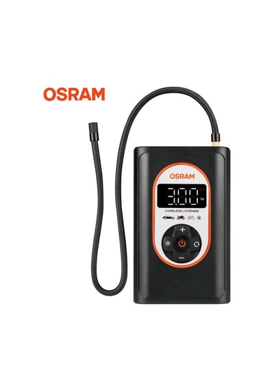 Osram Lastik Şişirme Hava Kompesörü 120w 0-120 Psı / 0-8.3 Bar / 3.5 Dk Dijital Şarjlı
