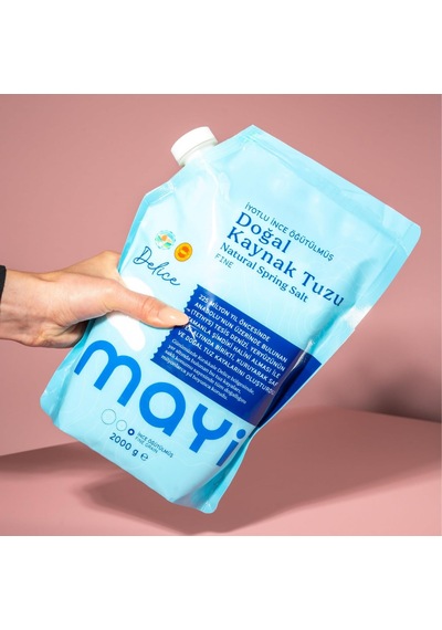 Öğütülmüş Sofra Tuzu İyotlu 2000 Gr