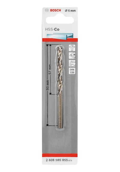 1 2 In. X 6 In. Cobalt Drill Bit 15627638