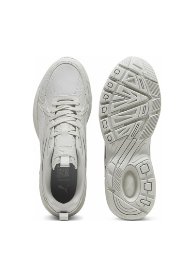 Puma Milenio Tech Deri Spor Ayakkabı Unisex Glacial Gray White Glacial Gray White