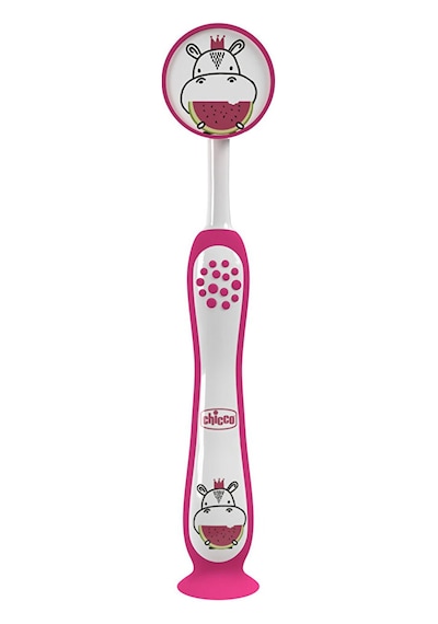 Chicco Diş Fırçası 3-6 Yaş Hipo Pembe Renkli Çok Renkli