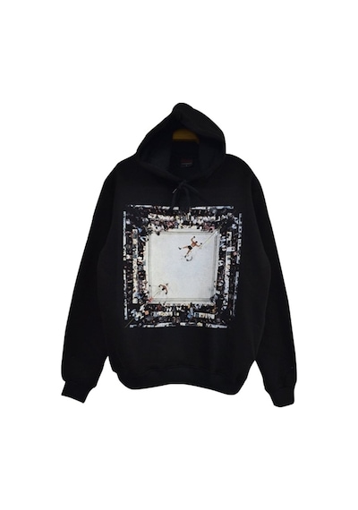 Muhammed Ali Baskılı Çocuk Sweatshirt Siyah