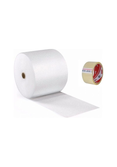 Balonlu Naylon 50 Cm X 50 Metre Ambalaj Naylonu Patpat Vege Koli Bandı